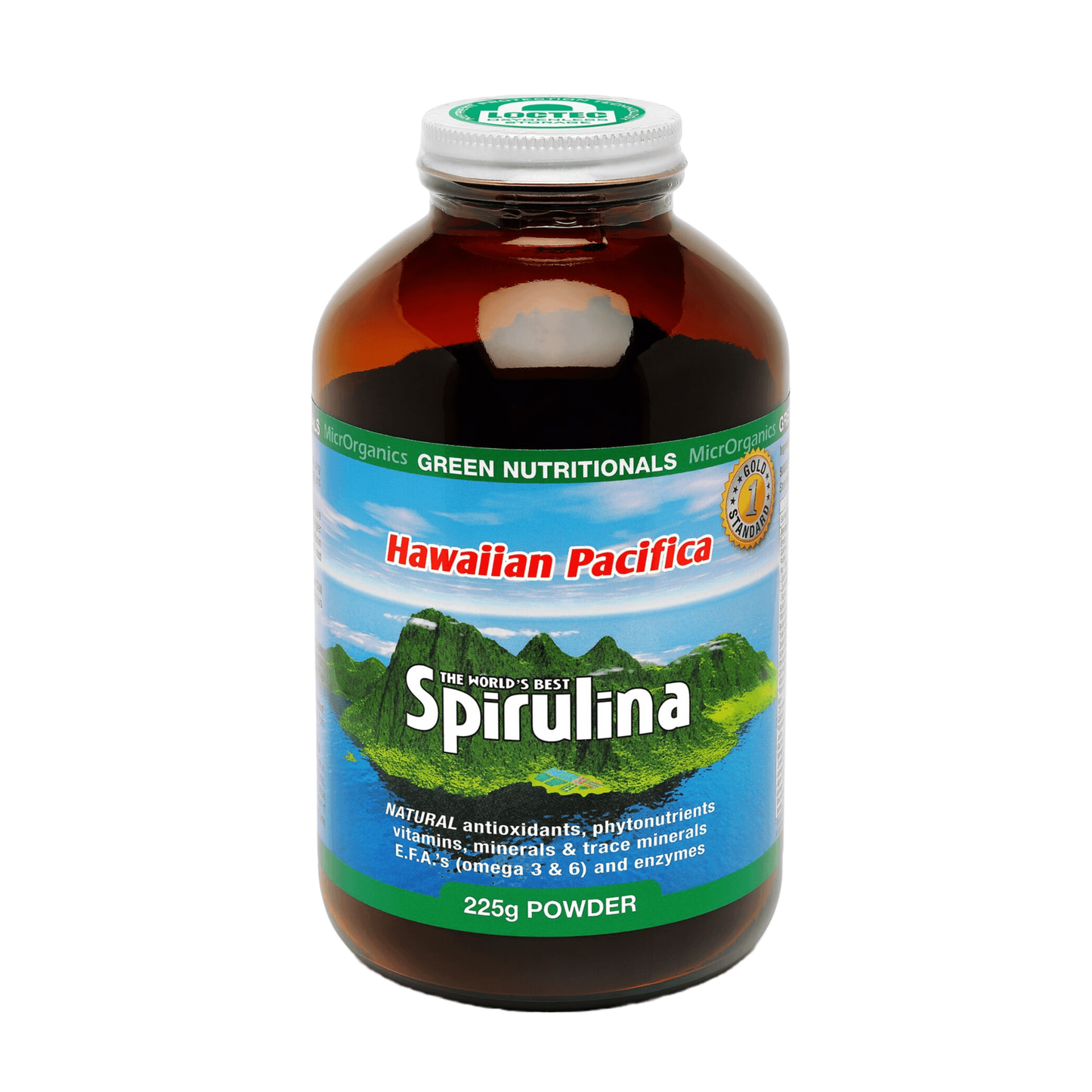 Green Nutritionals Hawaiian Pacifica Spirulina Powder 225 g
