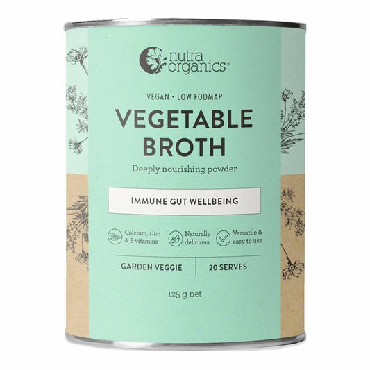 Nutra Organics Vegetable Broth Garden Veggie
