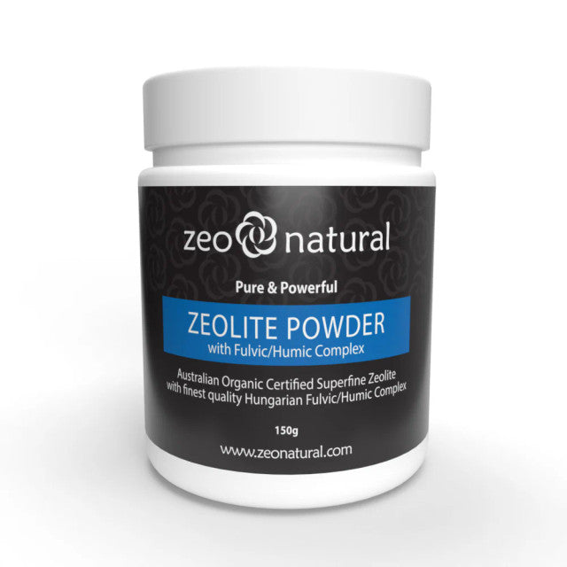 Zeo Natural Zeo Natural Zeolite Powder with Fulvic Acid/Humic Complex 150g