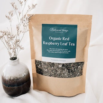 Balanced Beings Organic Raspberry Leaf Tea