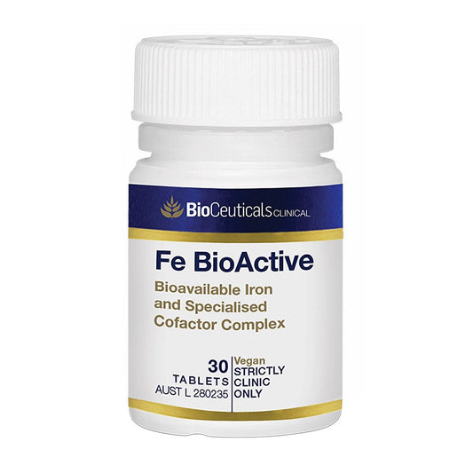Bioceuticals Clinical Fe BioActive 30 tablets