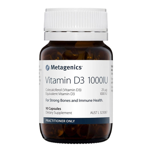 Metagenics Vitamin D3 1000IU 90 capsules