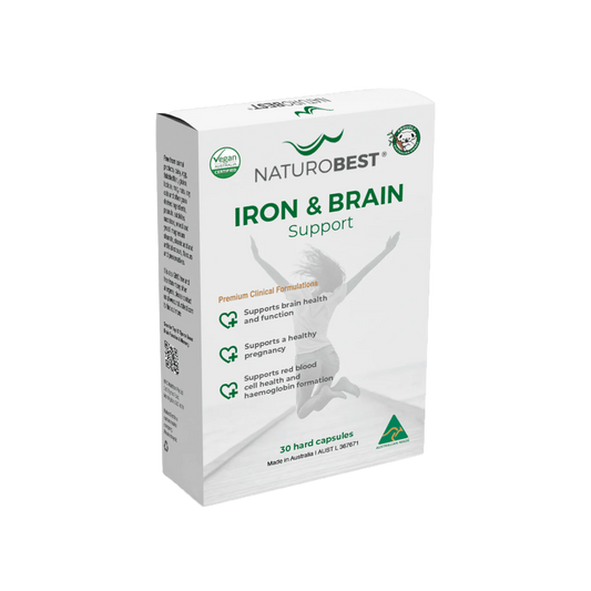 NaturoBest Iron & Brain Support