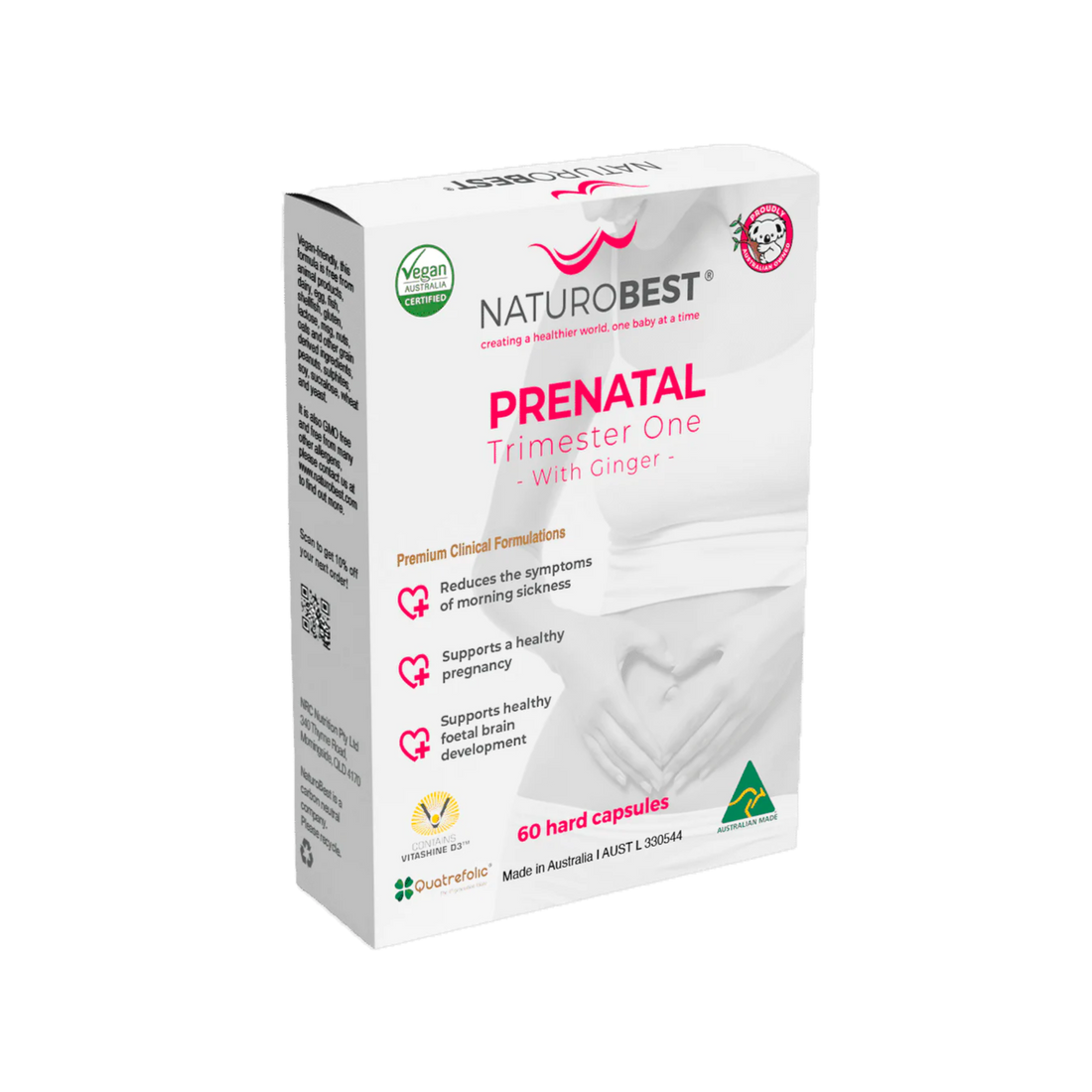 NaturoBest Prenatal Trimester 1 Balanced Beings