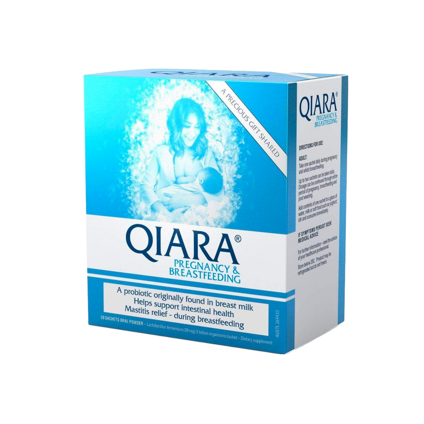 Qiara Pregnancy & Breastfeeding Probiotics