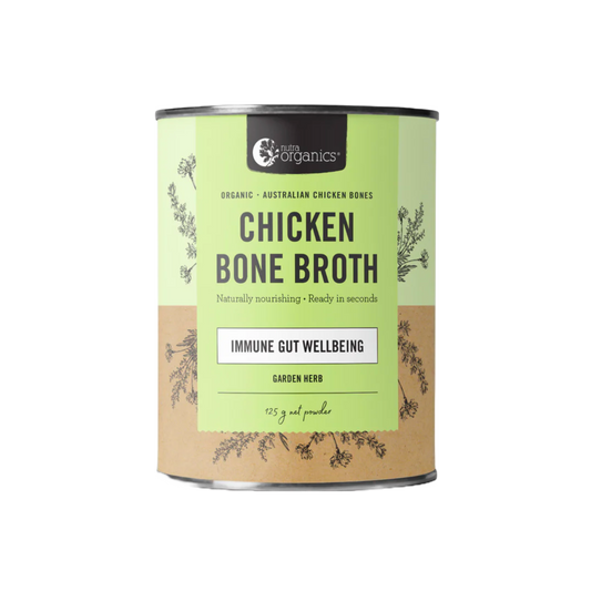Nutra Organics Chicken Bone Broth Garden Herb